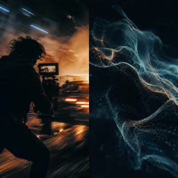 Vidéo IA et contenus visuels pour marque digitale