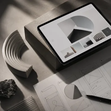 Interface UX UI structurée par Mystorie